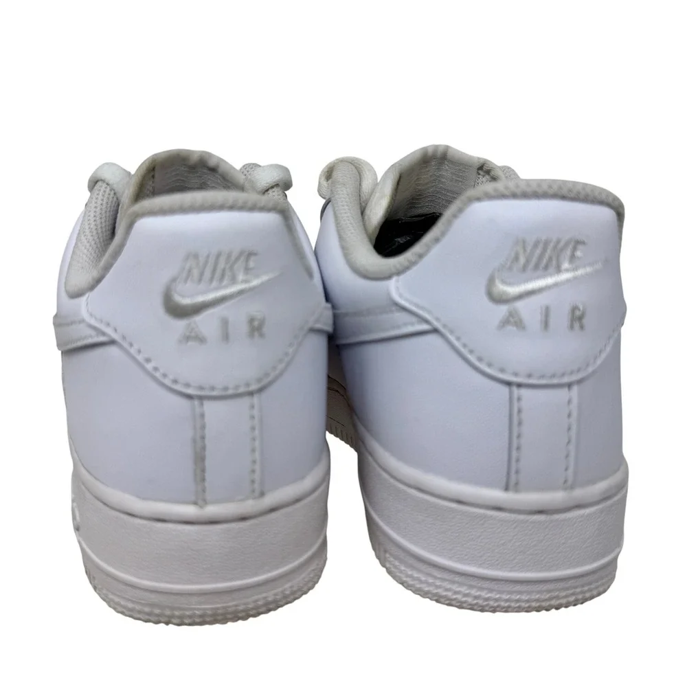 Nike Air Force 1 '07 Women's 9.5 White Low Top Sneakers DD8959-100